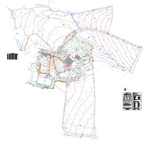 topographic surveys, example by wgp digital, measured survey and photography specialists based in Hampshire