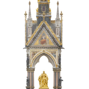 Ortho-rectified image of the Albert Memorial